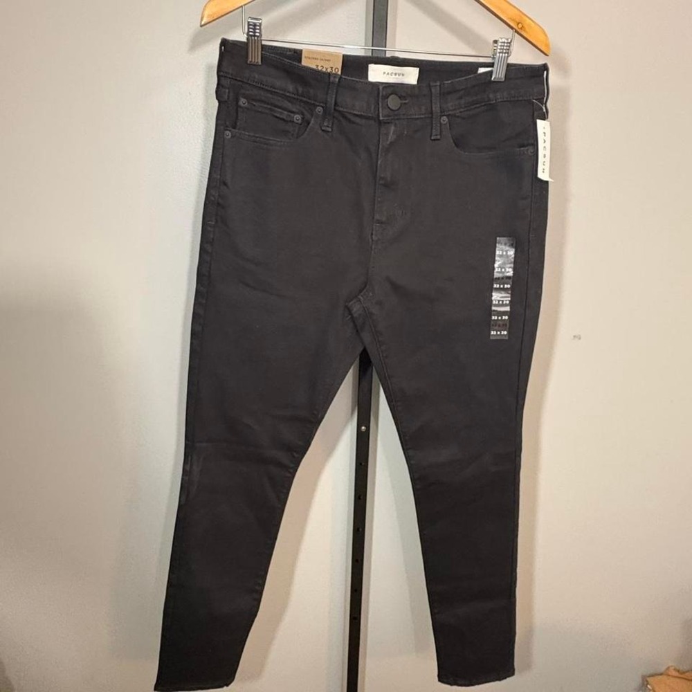 PacSun black skinny jeans with‎ 5-pocket styling NWT  32x30